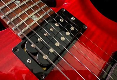 PRS Custom 24 10Top 1997  Scarlet Red - Thumbnail 10