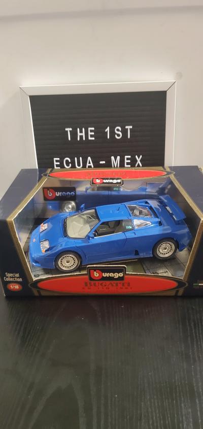 scale Bburago Bugatti EB 110