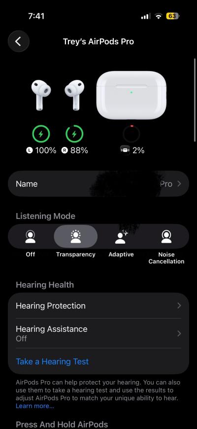 Gen 3 Wireless Headphones With ANC - Thumbnail 2