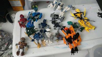 Transformers and Lego Bionicle figures - Thumbnail 5