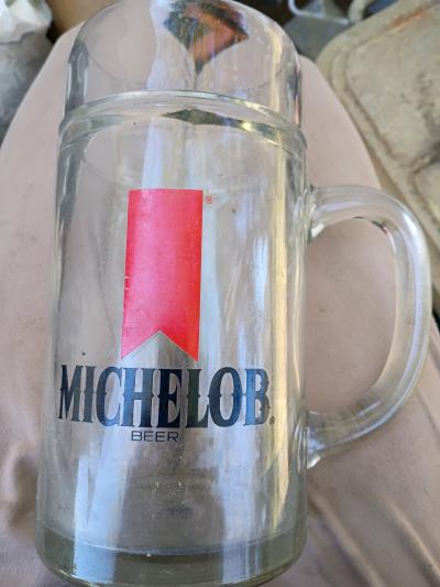 A Vintage Tall MICHELOB Beer Glass - Thumbnail 4