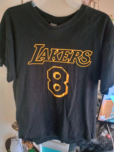 Kobe Bryant black shirt size medium