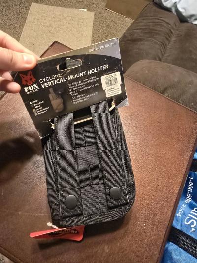 Fox Tactical Cyclone VerticalMount Holster  Black NWT - Thumbnail 3