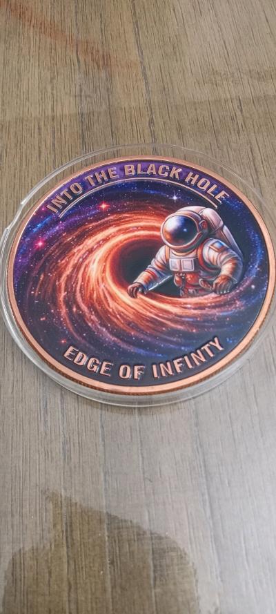 5 Oz AVDP Copper Round Space - Thumbnail 4