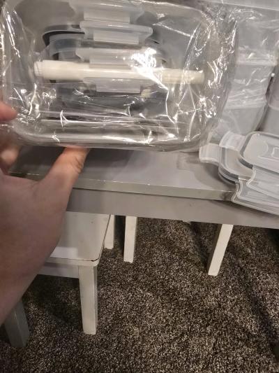 Huge Lot of Food Storage Containers with Lids Brand New  Unu - Thumbnail 5