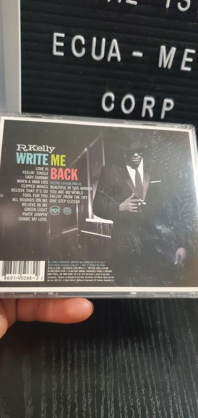 R Kelly Write Me Back Deluxe Edition CD - Thumbnail 4