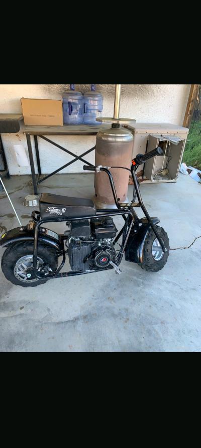 Coleman mini bike