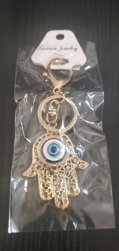 Assorted Rhinestone Fashion Jewelry Keychains - Thumbnail 6