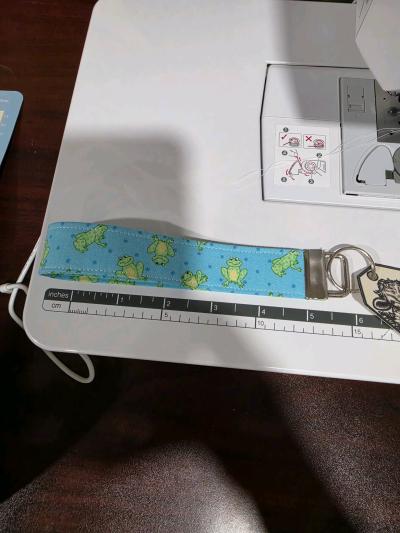 Handmade Fabric Wristlet Keychains  6 Each or 2 for 10 - Thumbnail 4
