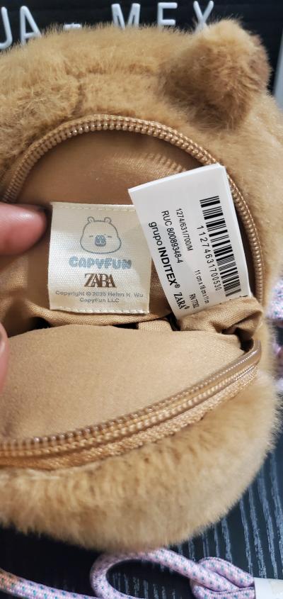 ZARA Capyfun Plush Mini Bag - Thumbnail 3