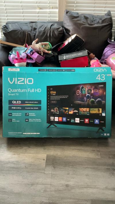 vizio 43inch smart tv