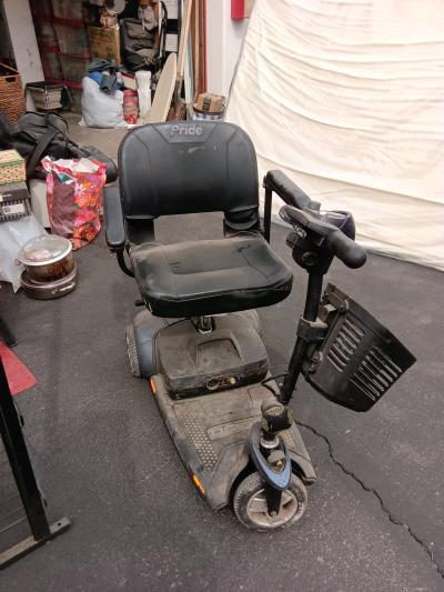 Pride mobility scooter
