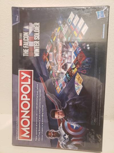 Monopoly board game marvel studios the falcan and Winter sol - Thumbnail 3