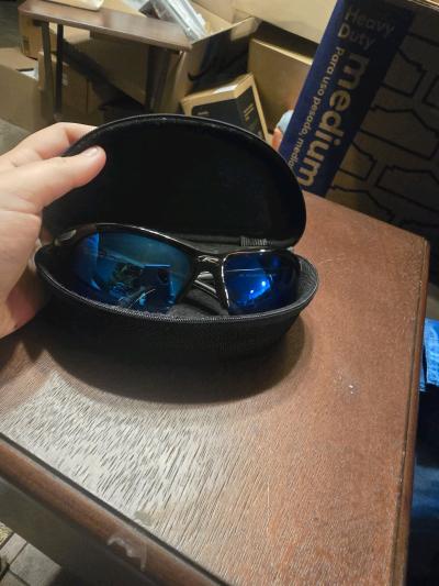 Renegade Polarized Fishing Sunglasses Gloss Black AntiGlare - Thumbnail 4