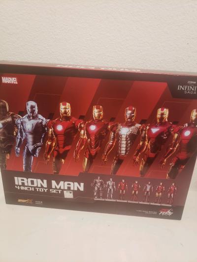 marvel studios infinity saga iron man 4  inch toy ser - Thumbnail 2