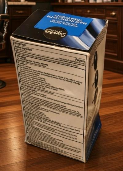Minoxidil 5 Hair Regrowth Treatment for Men  3 Month Supply - Thumbnail 2
