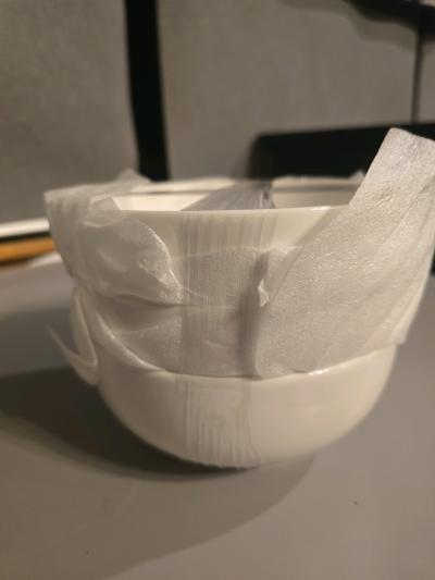 Brand New TGLBT Set of 3 White Ceramic Bowls Unopened - Thumbnail 2