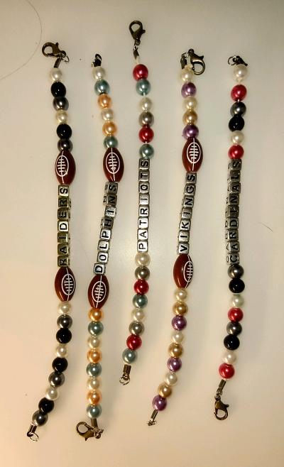 Football  bracelets for sale
