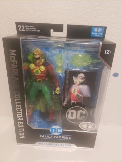 Dc multiverse mcfarlane collector  Green Lantern Alan scott