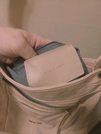 pale pink Franco Sarto shoulder bag - Thumbnail 5