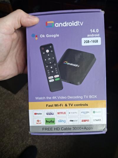 Android TV Box with all the best channels movies series free