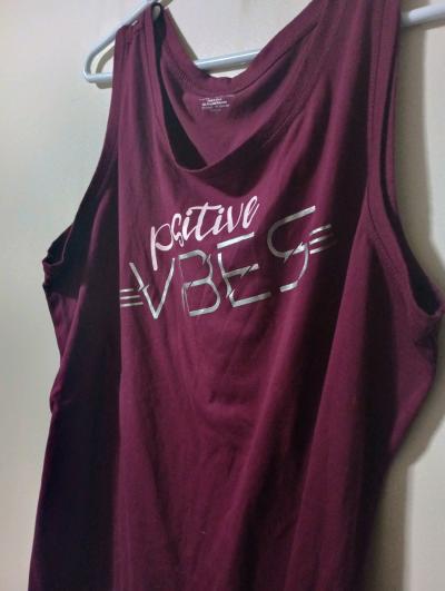 Active brand maroon womens top XL