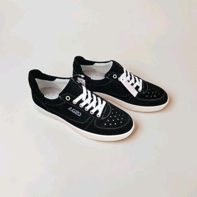 NWT Unisex Lazo Hypernova Suede LowTop Sneakers Black - Thumbnail 3