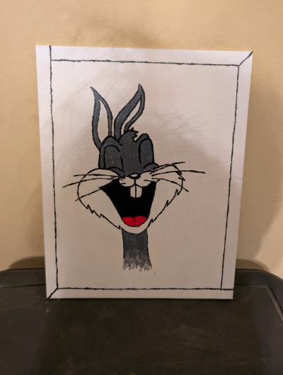 one happy hare