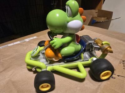 Yoshi Mario Kart RC Car  Great Display Item - Thumbnail 2