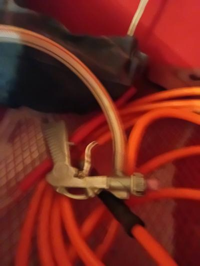 Blasting cabinet w gun hose sand and interior light - Thumbnail 6