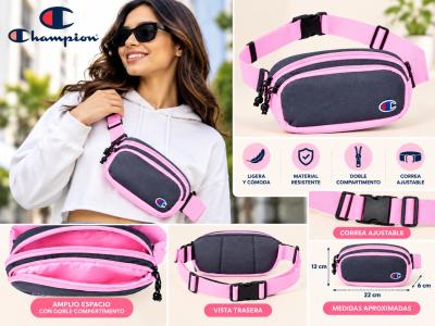 Cangurera Champion Original Unisex Rosa