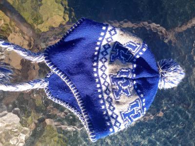 Kentucky wildcat winter hat nitted - Thumbnail 6