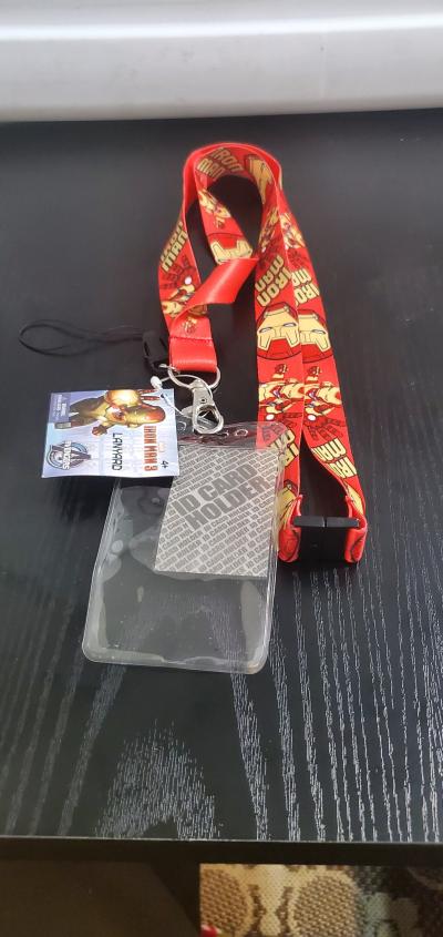 Marvel Avengers Iron  ID badge holder