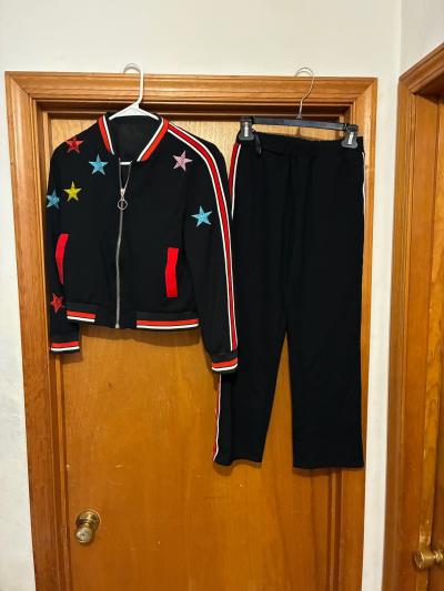 girls pants set